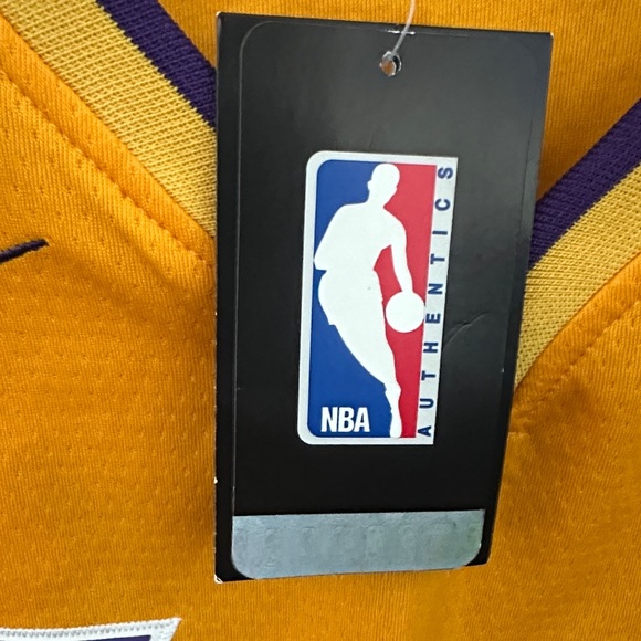 Nike Gold and Purple Basketball Jersey - Picture 3 of 7